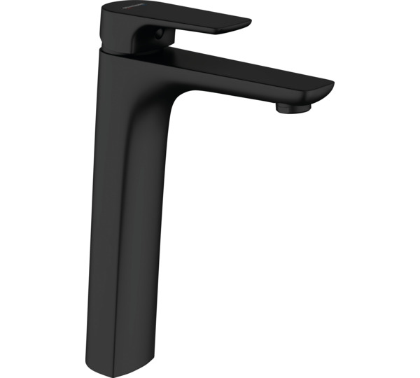 Monomando de lavabo alto Negro Koral